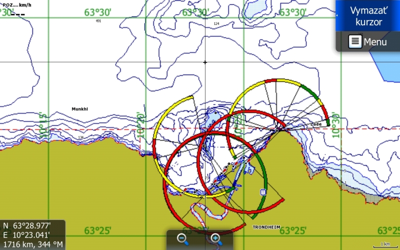 Mapa Russian Lakes pre Lowrance