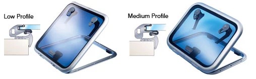 Lewmar Low Profile rozmery