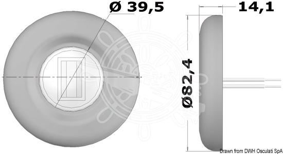 SEA-DOG LED navigačné svetlo - korma