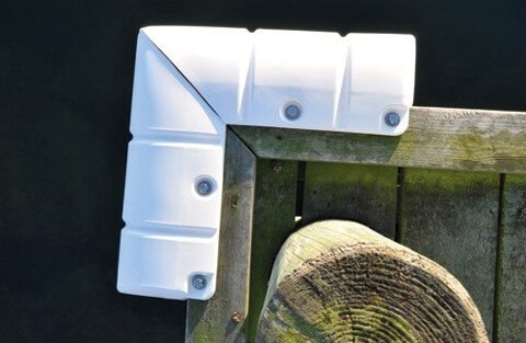 DANFENDER  MULTIDOC Pontónový nárazník biely - Ø 180 x 900 mm
