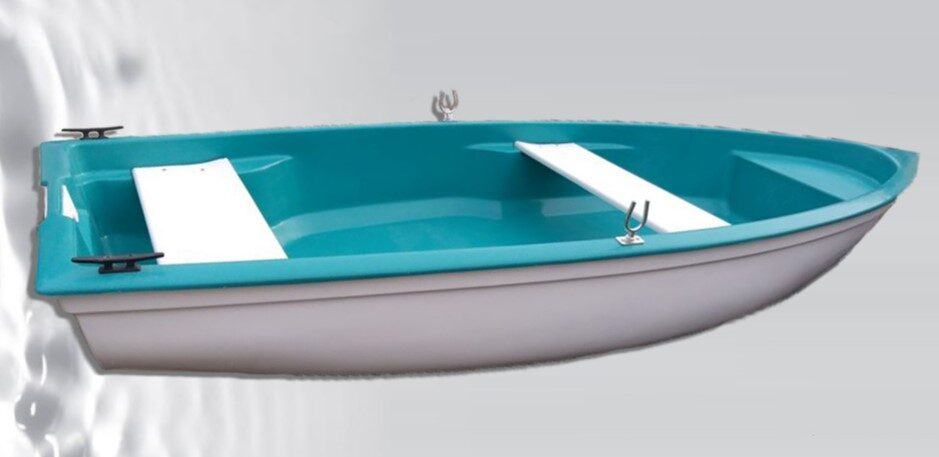 AQUA SYBB Pramica SI-04 s dvojitým dnom zo sklolaminátu - 370x1372x50cm