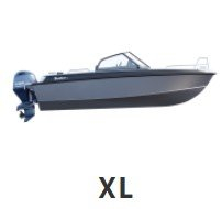 BUSTER XL motorový čln hliníkový - 6,05 m