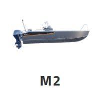 BUSTER M2 motorový čln s dvomi konzolami - 4,86 m