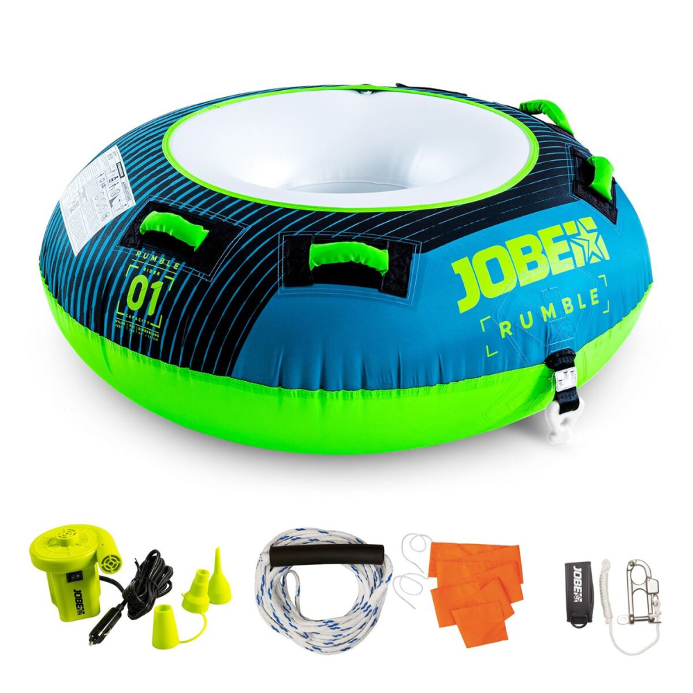 JOBE RUMBLE TEAL PACKAGE 1P nafukovacie ťahadlo
