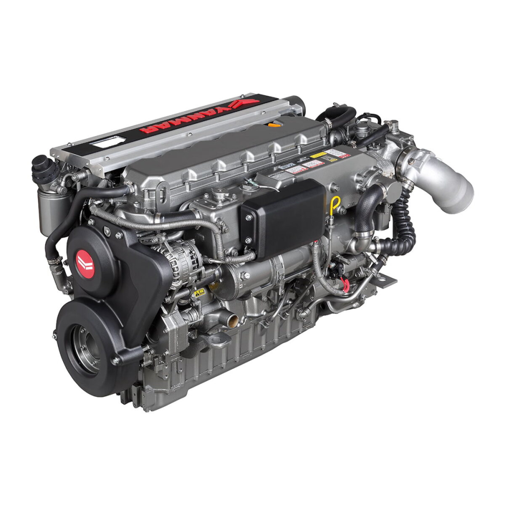 YANMAR 6LY400 s prevodovkou KMH61A - 400 PS