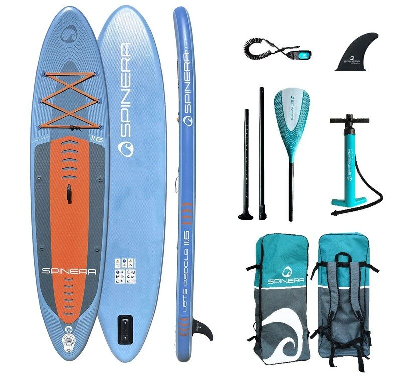 SPINERA SUP Set Lets Paddle 11.6 Paddleboard - 350 x 83 x 15 cm