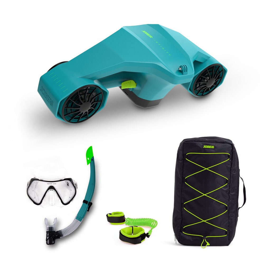 Jobe Infinity Seascooter Package podvodný skúter s taškou a šnorchlovacou súpravou
