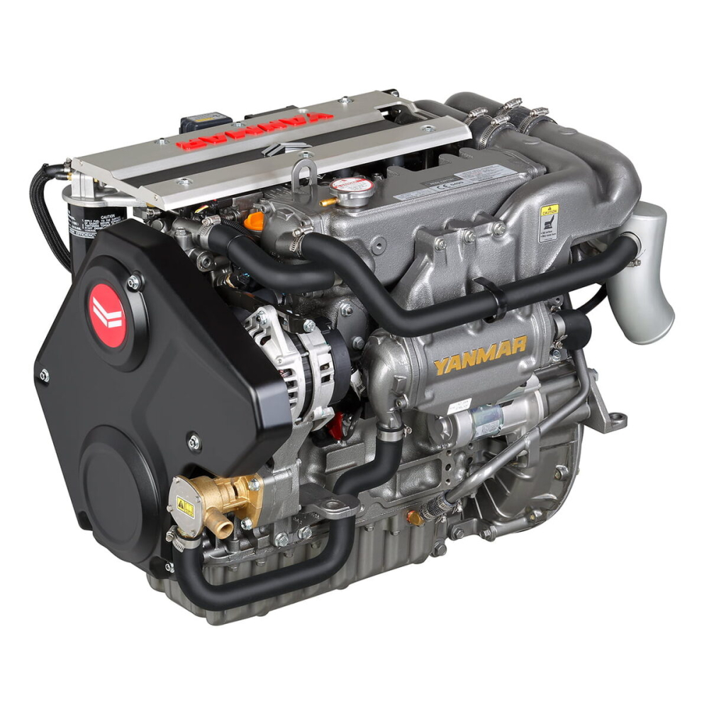 YANMAR 4JH80CR  s prevodovkou ZF30M - 80 PS