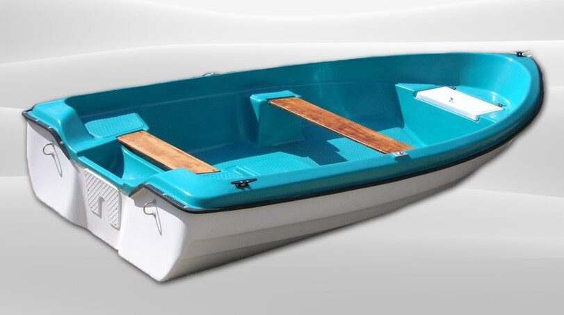 AQUA SYBB Pramica SWB-04 s dvojitým dnom zo sklolaminátu - 360x170x75cm