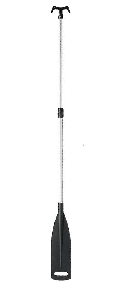 Teleskopické hliníkové pádlo s lodným hákom 120-180 cm, Ø 25/30 mm
