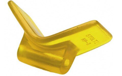 Doraz na vozík z PU - 50 x 50 mm