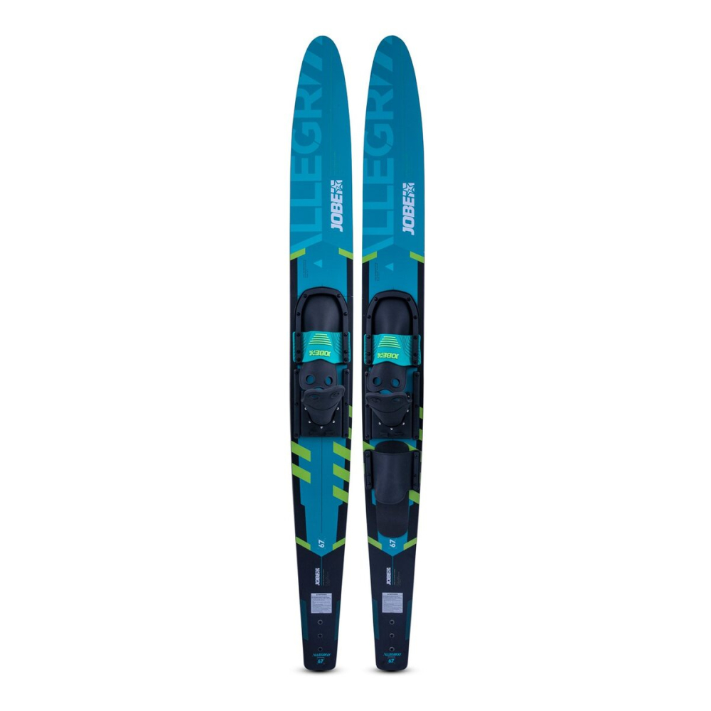 Jobe Allegre 67" Combo Waterskis Teal - combo lyže