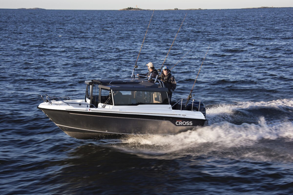 YAMARIN CROSS 60 CABIN 2024 motorový čln hliníkový + YAMAHA F115XB