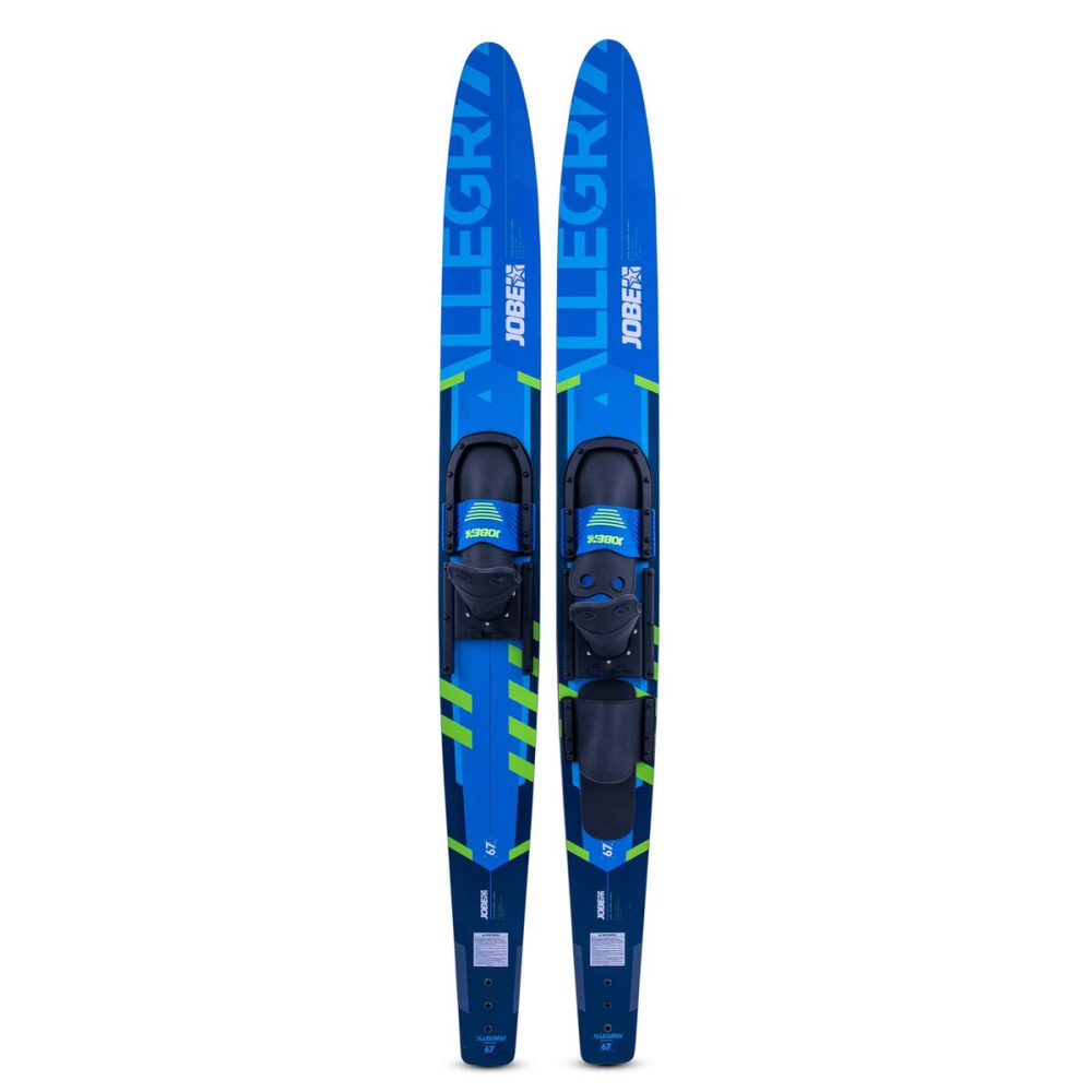 Jobe Allegre 67" Combo Waterskis Blue - combo lyže
