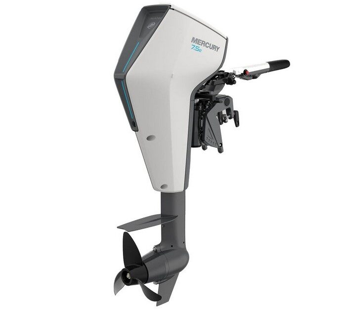 Avator™ 7.5e XLH závesný lodný elektromotor, extra dlhá noha, kormidlová páka (3,5 HP)