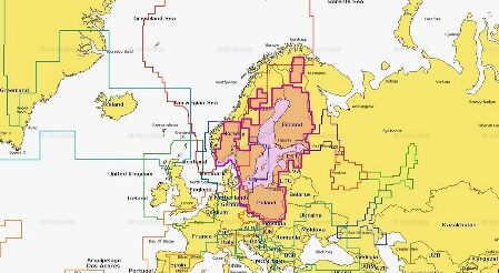 44XGXL9 - SD karta - Fínsko,Švédsko, celé Baltské m.,južné Nór