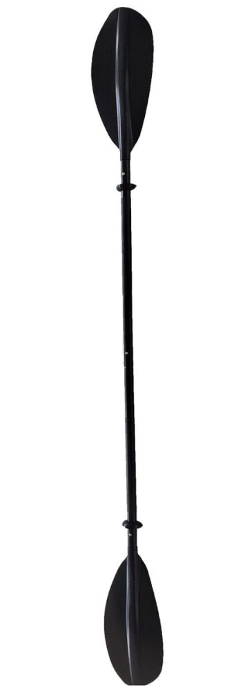 Hliníkové dvojpádlo 4 dielne, rozoberateľné - 220 cm