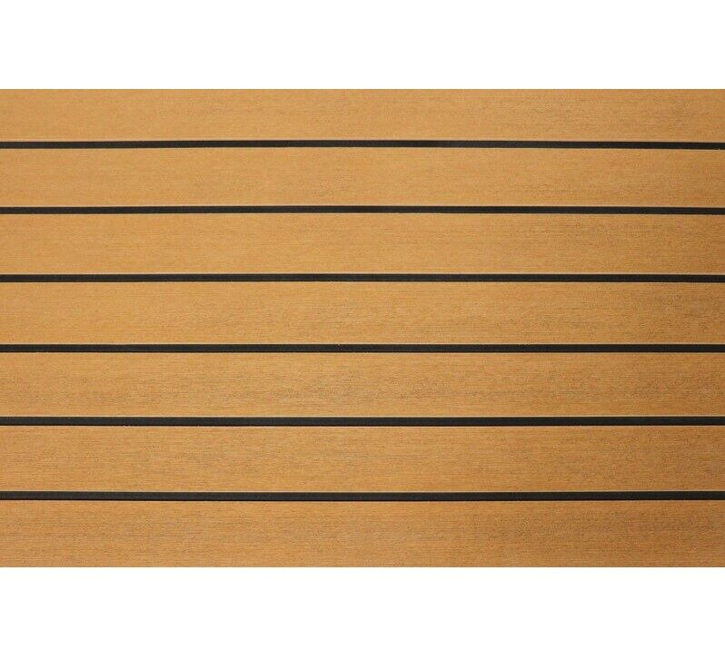 Samolepiaca penová podlaha s imitáciou teaku 240 x 120 cm