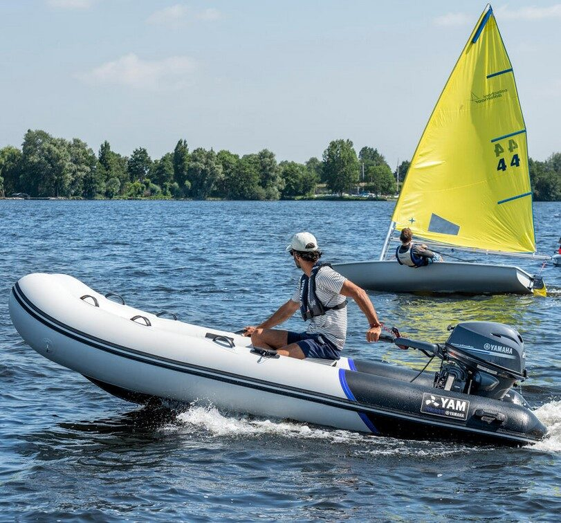 YAM 380 S nafukovací čln s hliníkovou podlahou - model 2025