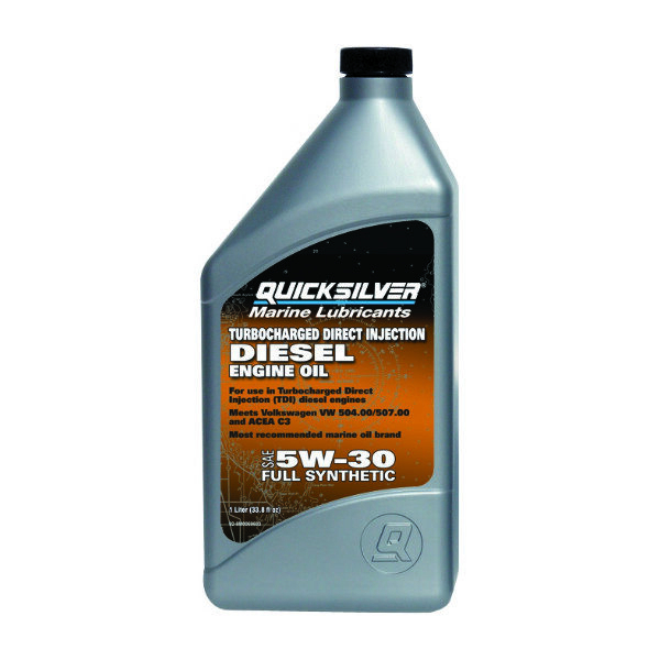 Quicksilver Full Synthetic TDI Engine Oil - Lodný motorový olej diesel 1L