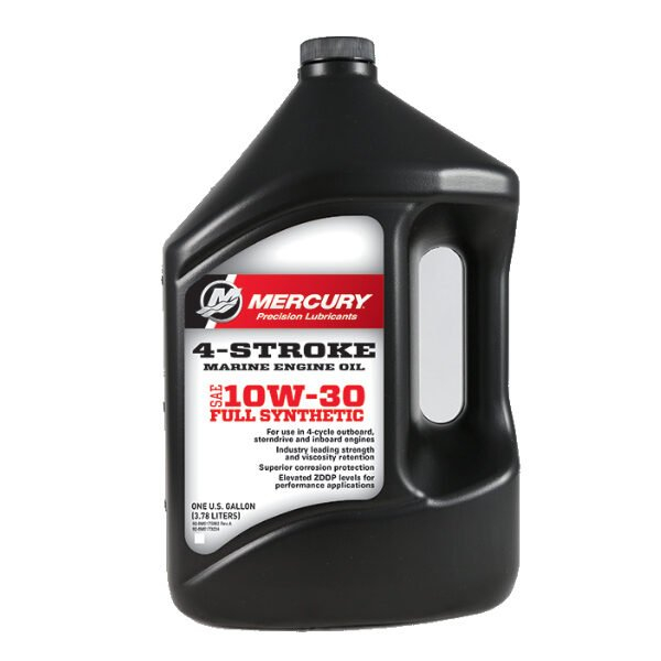 Mercury 4-Stroke Engine Oil Full Synthetic 10W30 - Lodný motorový olej 4-takt 4L