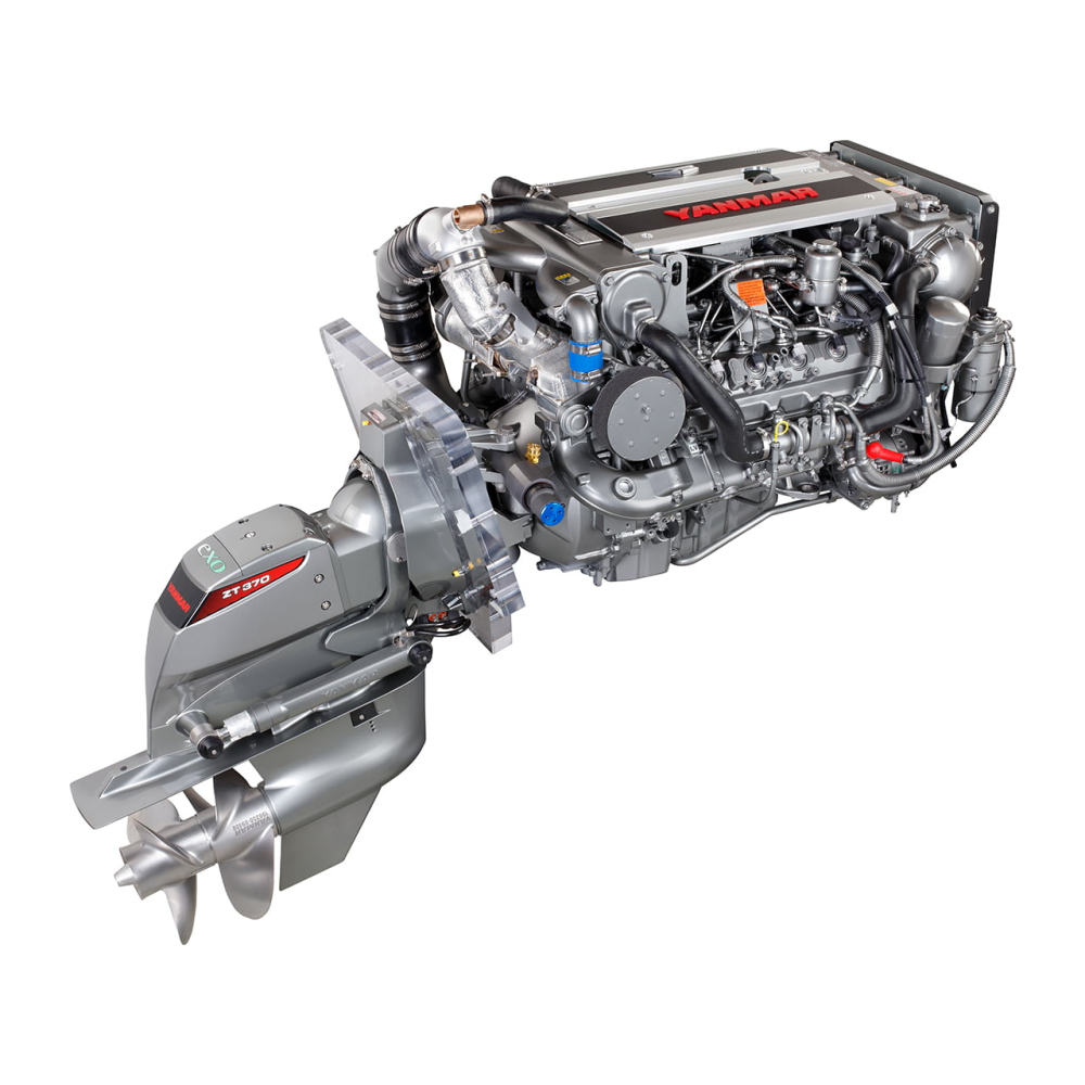 YANMAR 8LV370 so Z pohonom ZTH370 - 370 PS