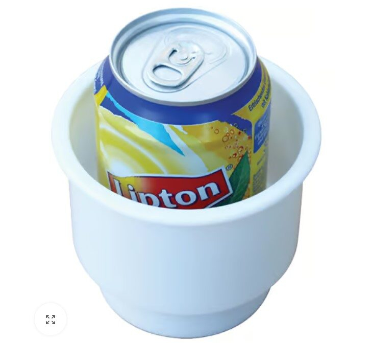 Držiak na pohár plastový zabudovateľný