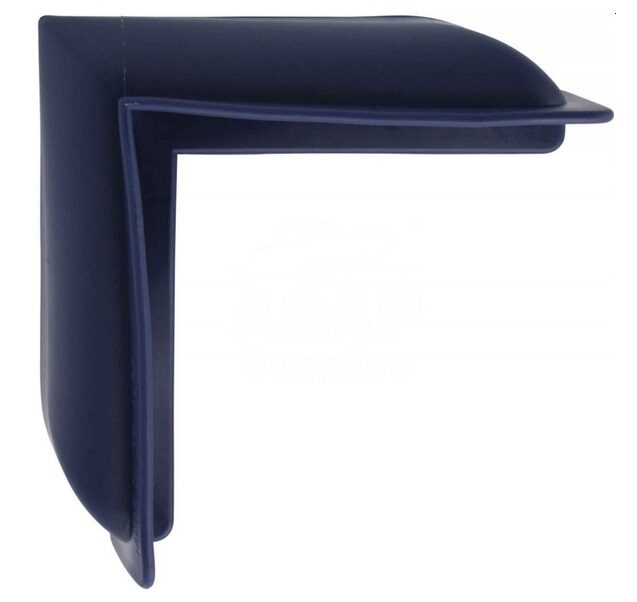 DANFENDER Pontónový nárazník do uhla modrý - 250/250 x 60 x 100 mm
