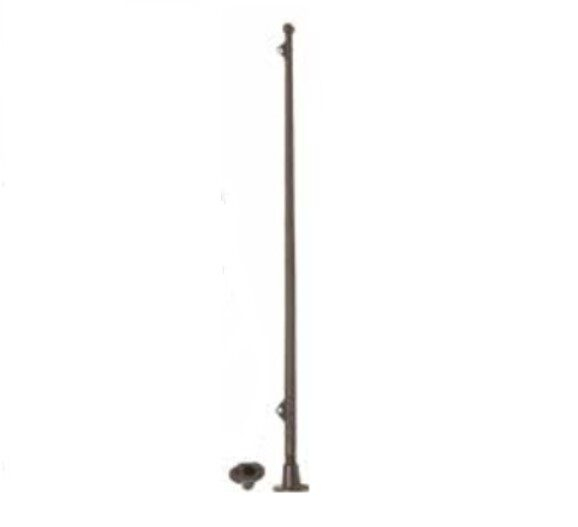 Držiak vlajky so základňou z PVC - 30 cm