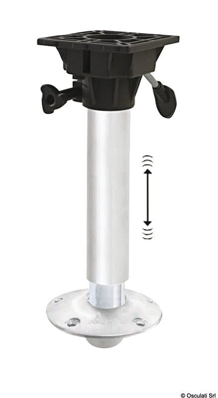 WAVERIDER teleskopický podstavec 440/570 mm odnímateľný - hliníková základňa