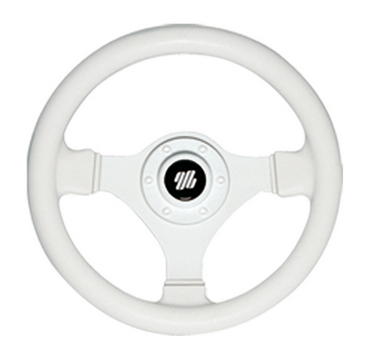 ULTRAFLEX volant so "Soft Touch Grip" 280 mm - biely