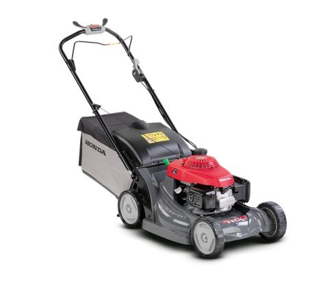 HONDA KOMFORT HRX 476 HY - benzínová kosačka 47cm, autosytič, plastové šasi, hydrostat, spojka noža, Versamow mulčovanie