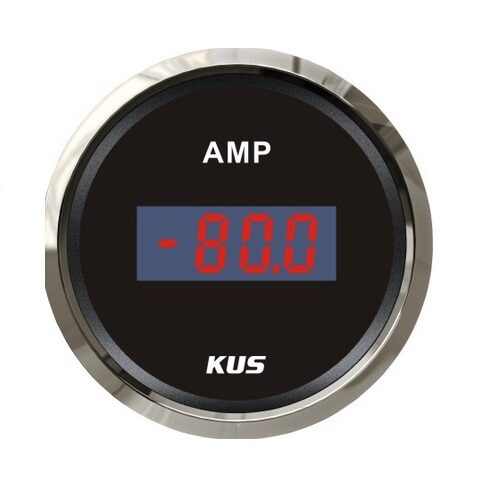 KUS ampérmeter digitálny do 150 Amp- čierny