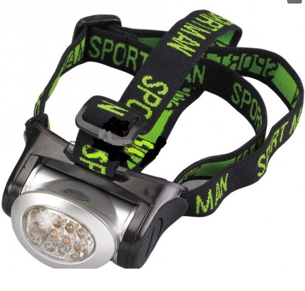 LED lampa na čelo