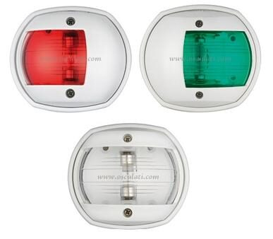 Navigačné svetlo s bielym telom "SPHERA DESIGN" COMPACT 12