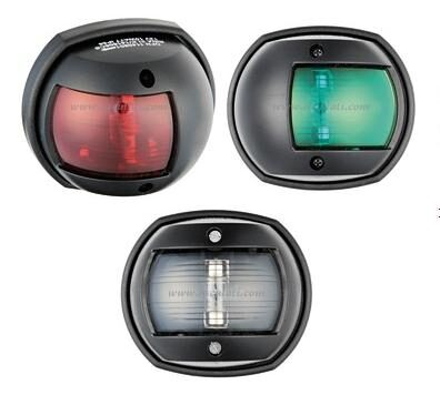 Navigačné svetlo s čiernym telom "SPHERA DESIGN" COMPACT 12