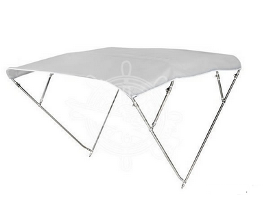 DEPTH Bimini 4 ramenné biele - nerez, šírka 240/250 cm