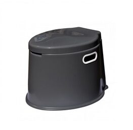 Prenosné vedrové WC - sivé