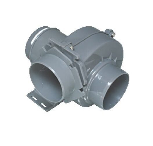 Radiálový odvetrávací ventilátor 12 V 250m³/h