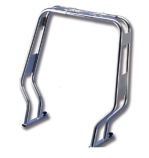 METALFORM rampa nerezová pre člny s laminátovou podlahou - Ø 30 mm