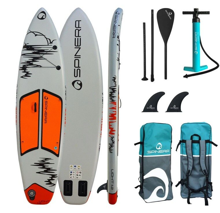 SPINERA SUP Set Light 11.2 ULT Paddleboard  - 340 x 84,5 x 15 cm