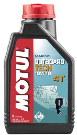 MOTUL 10W-40 motorový olej pre 4-taktné závesné lodné motory 1 L