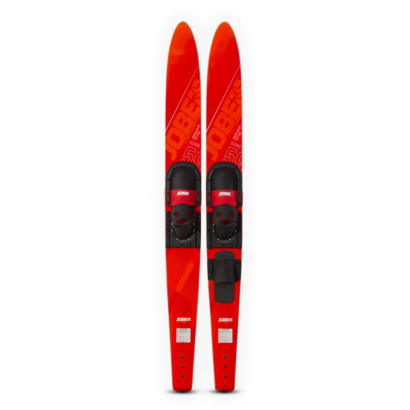 Jobe Allegre 59" Combo Waterskis Red - combo lyže