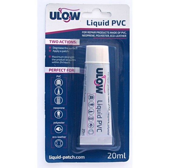 Ulow Liquid Patch tekutá záplata PVC na nafukovacie člny 20 ml
