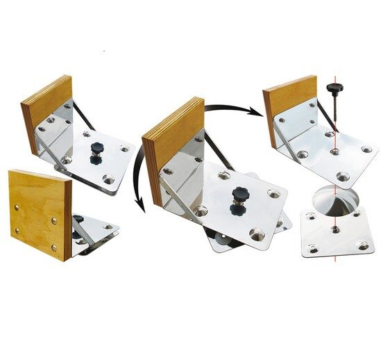Otáčací držiak motora s montážou na platformu pre motor do 60 kg