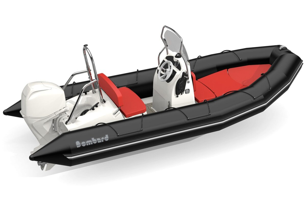 Bombard Sunrider 500 Strongan nafukovací čln čierny / Fire