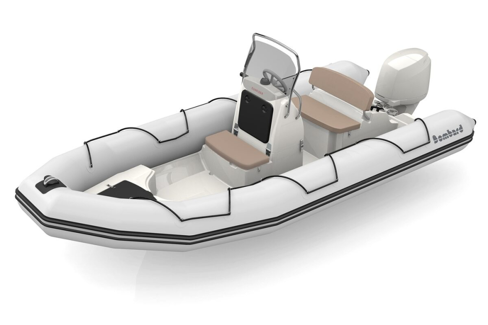Bombard Sunrider 550 NEO nafukovací čln sv. šedý / pebble