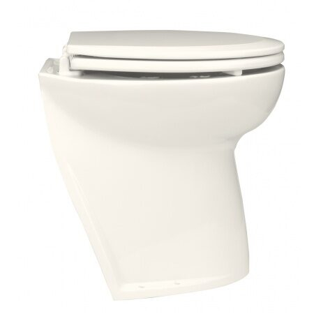JABSCO DELUXE Elektrická toaleta 44 cm so skosenou zadnou stenou - 24V