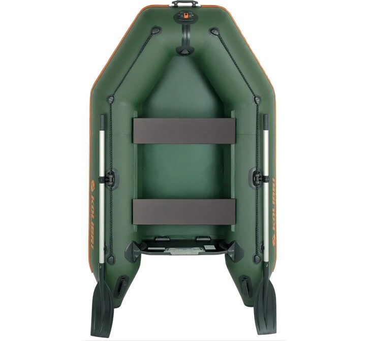 Kolibri KM-245A nafukovací čln zelený, vysokotlaká podlaha Air-deck