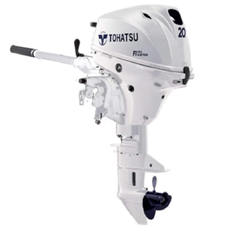 Tohatsu MFS20EW S závesný lodný motor + olej zdarma